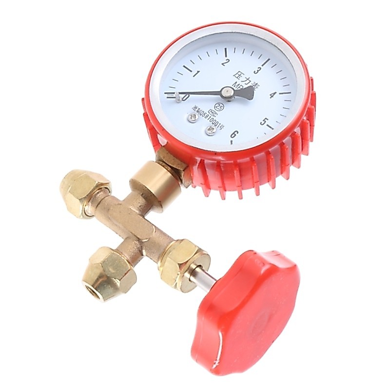 Xiangbao HVAC Systems เกจวัดแรงดันวาล์ว Manifold เครื่องมือวัดสําหรับการทดสอบการรั่วไหล