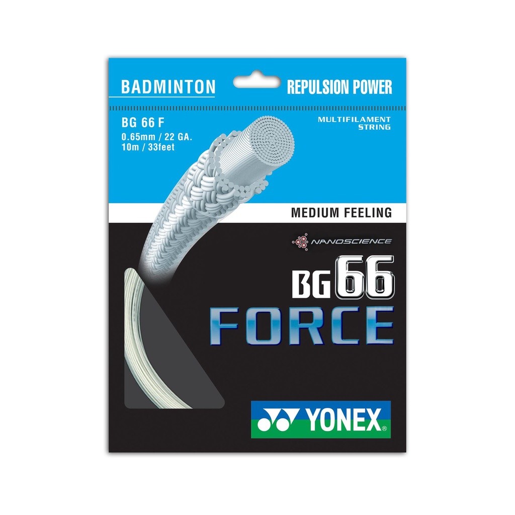 สายแบดมินตัน Yonex BG66 Force Tali Badminton BG66 FORCE
