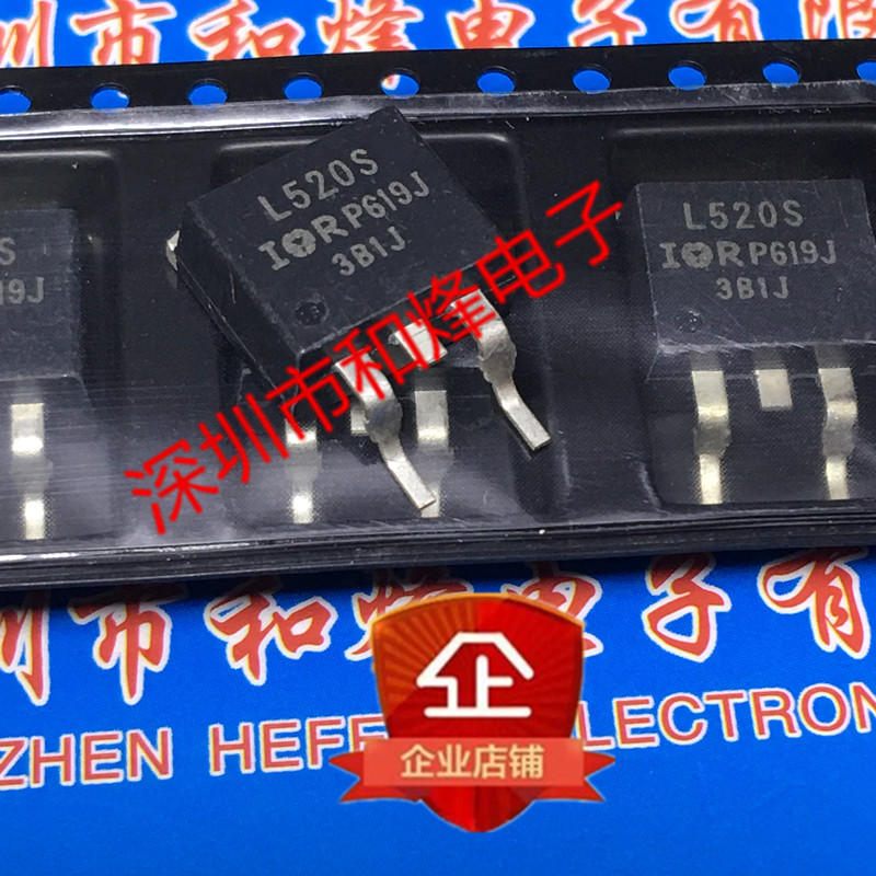 10 ชิ้น IRL520S L520S TO-263 100V 9.2A รีเลย์วิทยุ