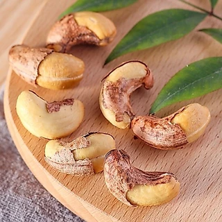 BAROS -เม็ดมะม่วงหิมพานต์เผาเกลือ แบบโบราณ (ถุง500กรัม/1KG)