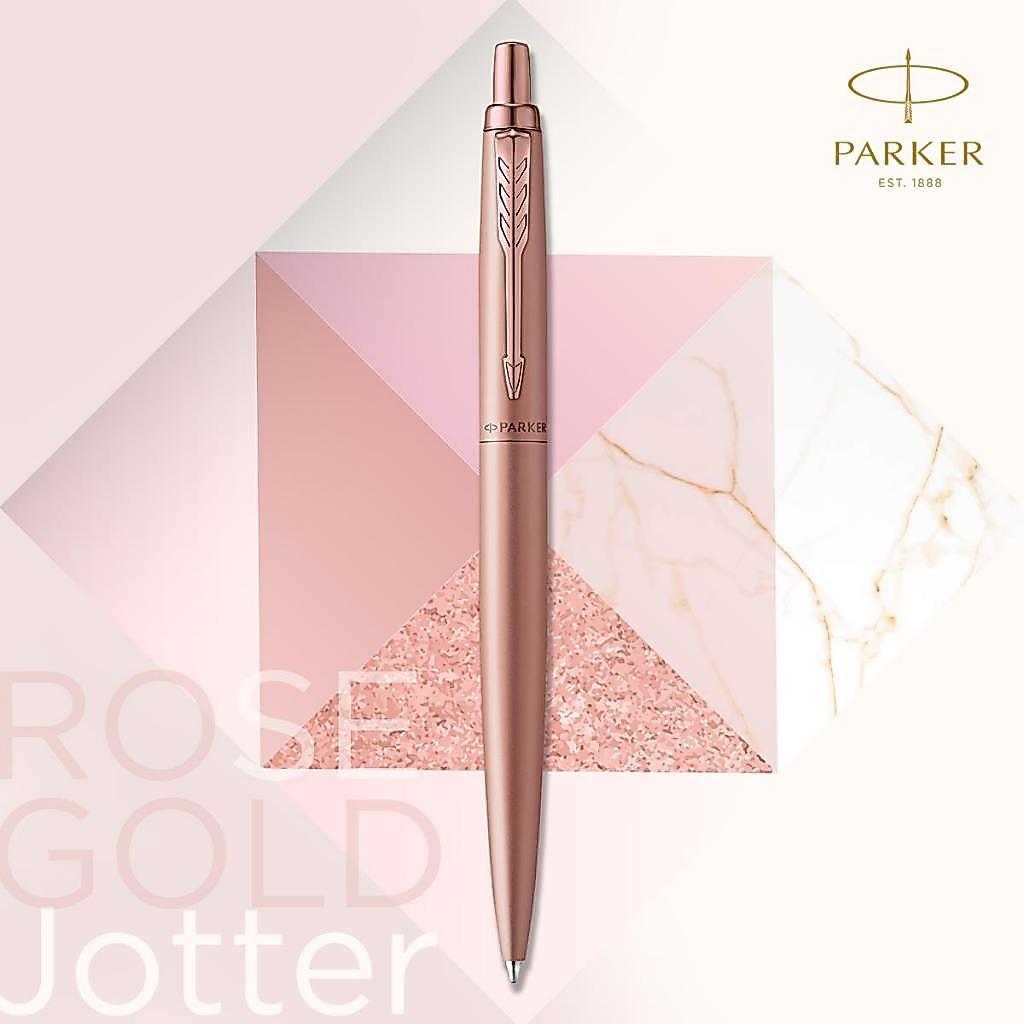 Parker قلم حبر جاف Jotter XL ‏0.7 مم أسود (نقش مجاني) — صورة 5