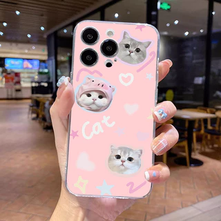 💎KingMall💎 เคสมือถือผู้หญิ กันกระแทกพรีเมียมบางเบากันรอยกันตก SAMSUNG A55 A54 A50 A30S A15 A14 A13 A05 A23 A16 A06