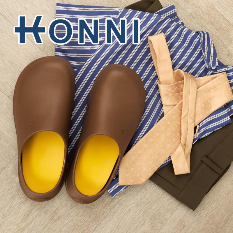 KONNI รองเท้าแตะ หัวโตแบบสวมแฟชั่น พื้นหนา  รองเท้าหัวโตแฟชั่น  รองเท้าแตะผู้หญิงกันลื่น    รองเท้าแบบสวม  พื้นนิ่ม สุขภาพ   EVA  ผู้ชาย ผู้หญิง