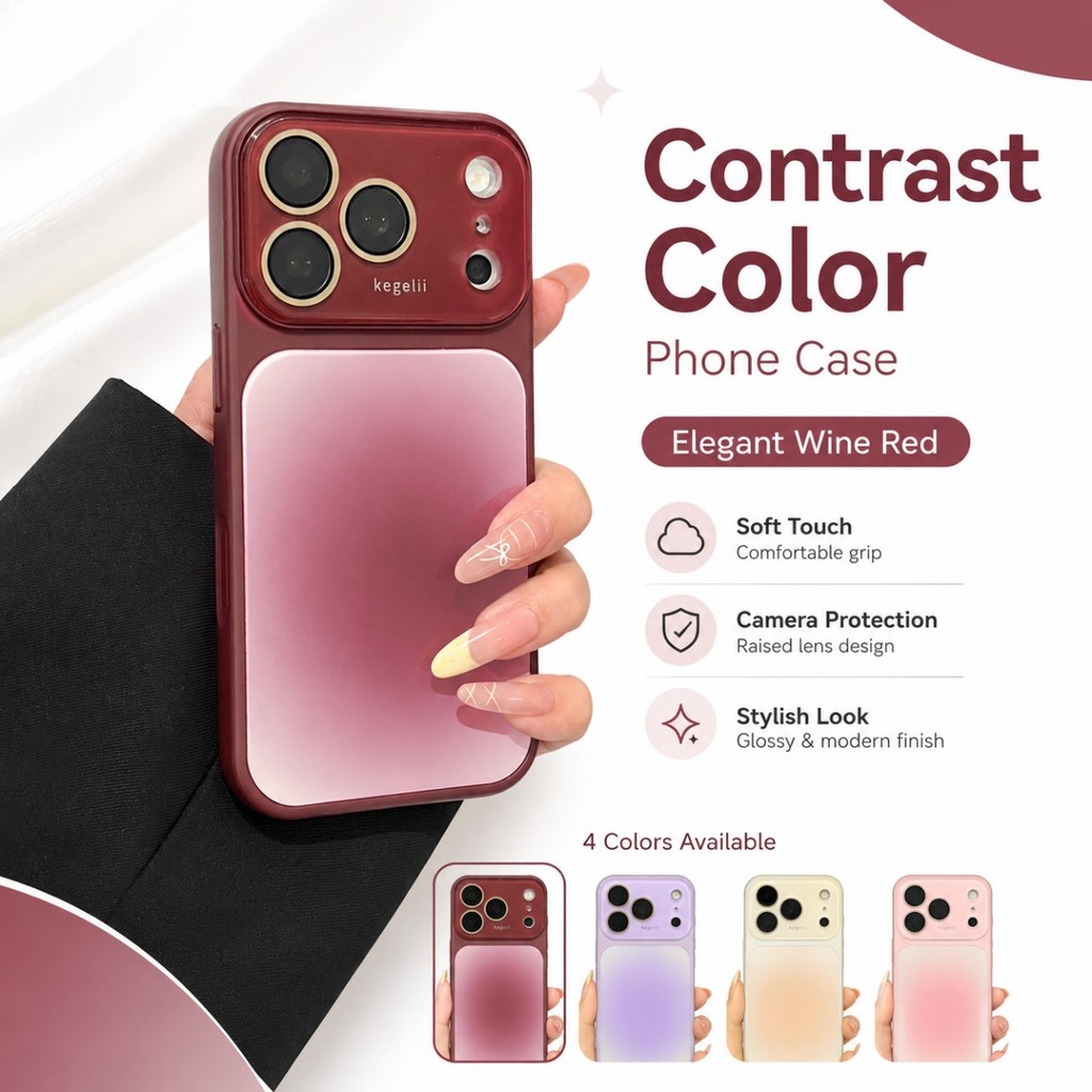 Dreamy Ombre Gradient เคสโทรศัพท์สําหรับ iPhone 13 14 15 16 17 Pro Max น่ารักสีพาสเทลผสมGlossyฝาครอบป้องกัน