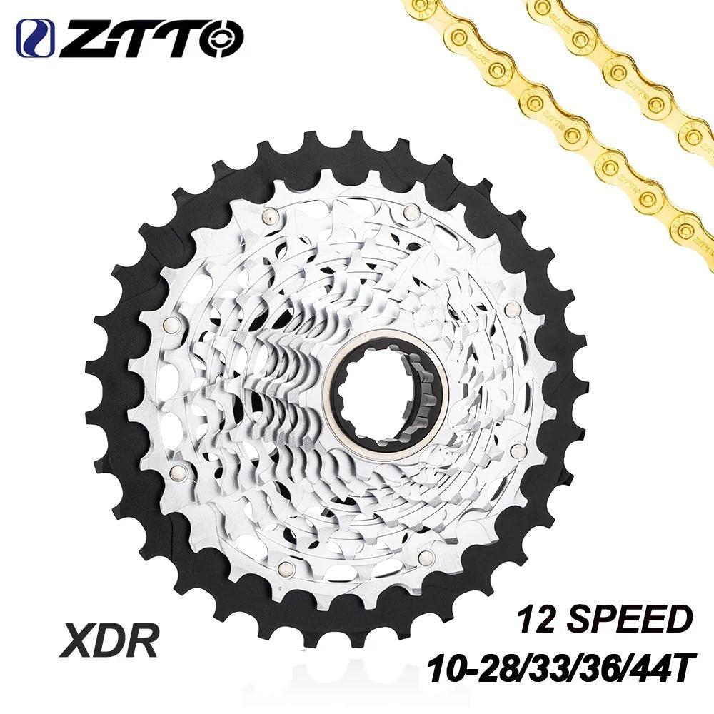 ZX ZTTO 12 Speed Road XDR Cassette 12s 10-28T 10-33T 10-36T 10-44T Flywheel CNC Gravel Bike K7 12S U