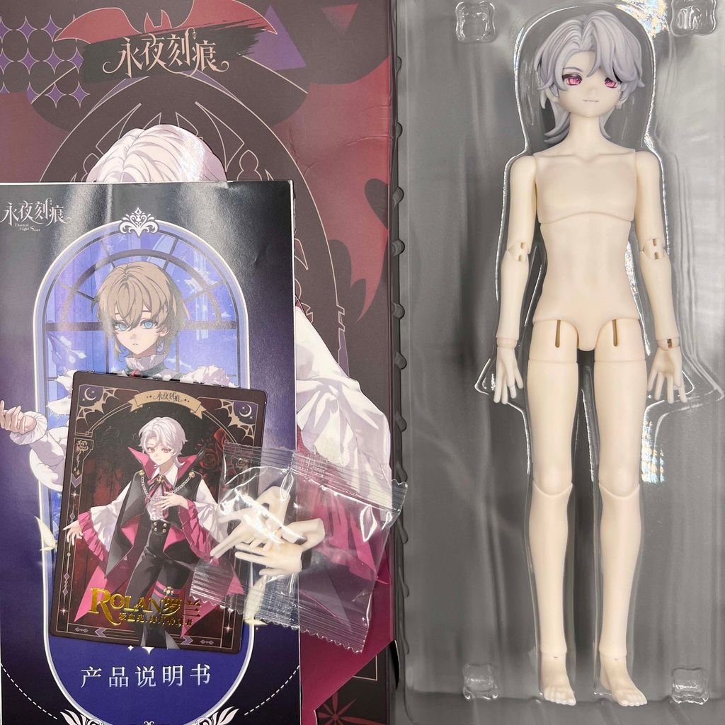 [คลังสินค้าพร้อม] Yongye Scars bjd BJD Doll Body Extra Six Male Body Movable Doll Body Split