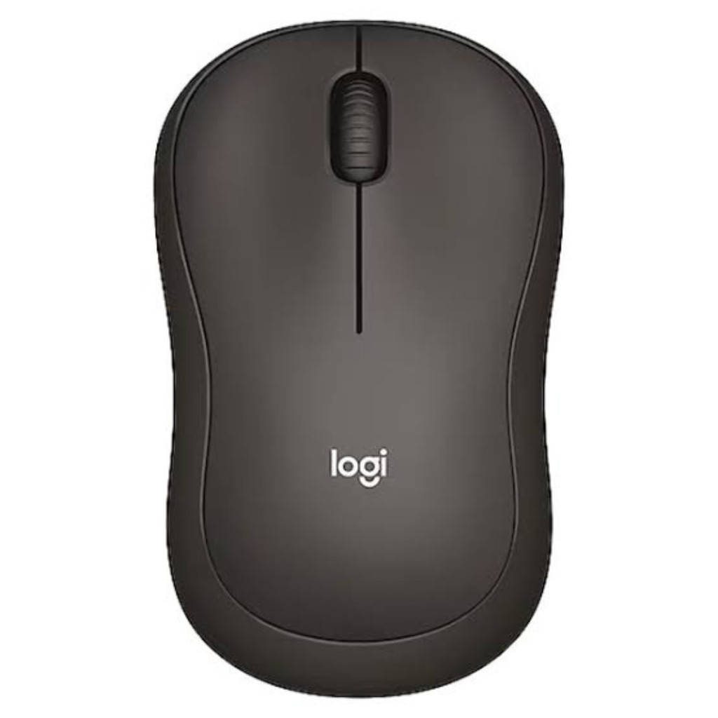 เมาส์ไร้สาย Logitech Wireless Mouse Silent M221 Charcoal