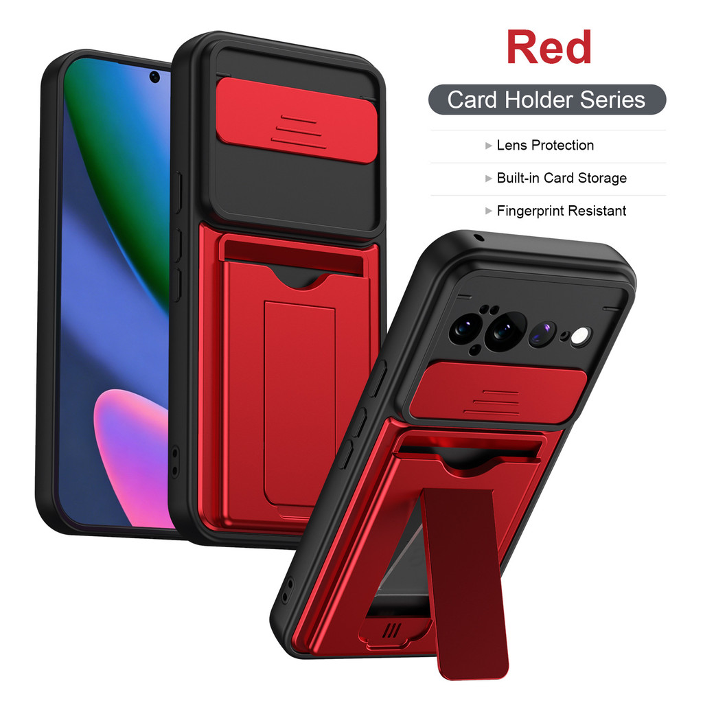 หรูหรามัลติฟังก์ชั่นDrop-proof Bracketเคสโทรศัพท์เหมาะสําหรับGoogle Plxel 10 11 Pro XL 10 Pro 11 Pro