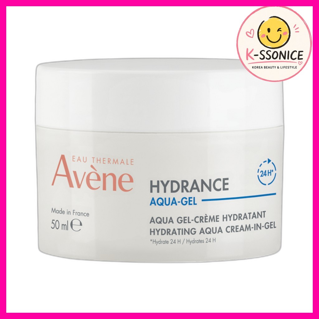 [avene] Hydrance Aqua Gel Hydrating Cream-in-Gel, 50ml, 1pc / Korean Aqua Gel / Lightweight Moisturi