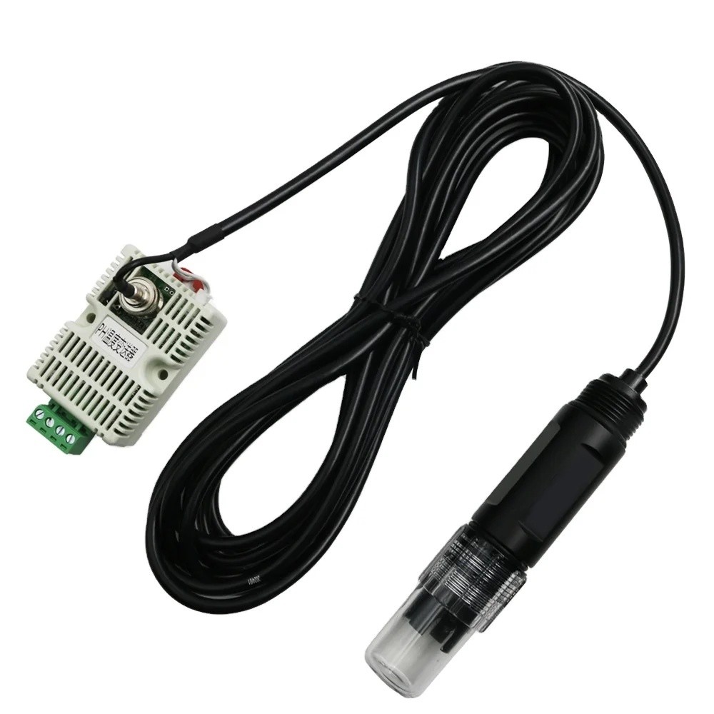 Liche RS485 4-20mA 0-5V 0-10V Liquid Electrode น้ํา PH Meter ห้องปฏิบัติการอุณหภูมิ----