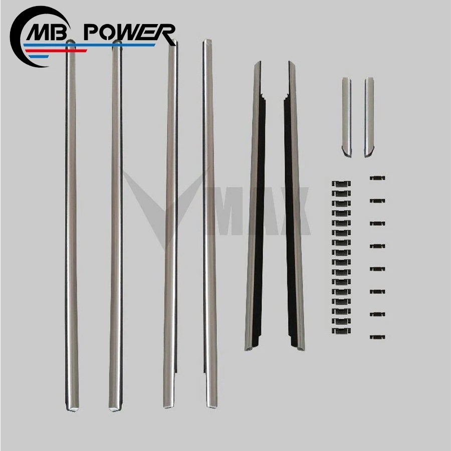 V Class W447 V260 V250 VITO หน้าต่าง Trims สําหรับ V CLASS W447 V260 V250 VITO Metris Chrome หน้าต่า