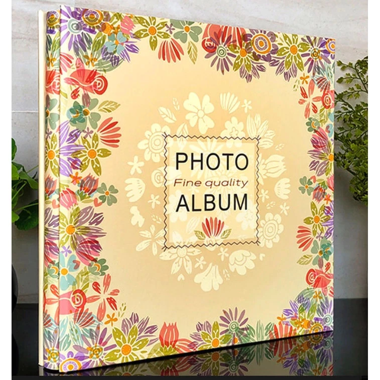 ขายส่ง‼️ อัลบั้มรูป สไตล์มินิมอล photobook สมุดเก็บรูปถ่ายปกแข็ง 4x6 ใส่ได้ 500 รูป ลายน่ารัก