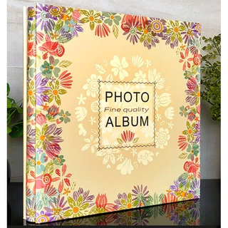 ขายส่ง‼️ อัลบั้มรูป สไตล์มินิมอล photobook สมุดเก็บรูปถ่ายปกแข็ง 4x6 ใส่ได้ 500 รูป ลายน่ารัก