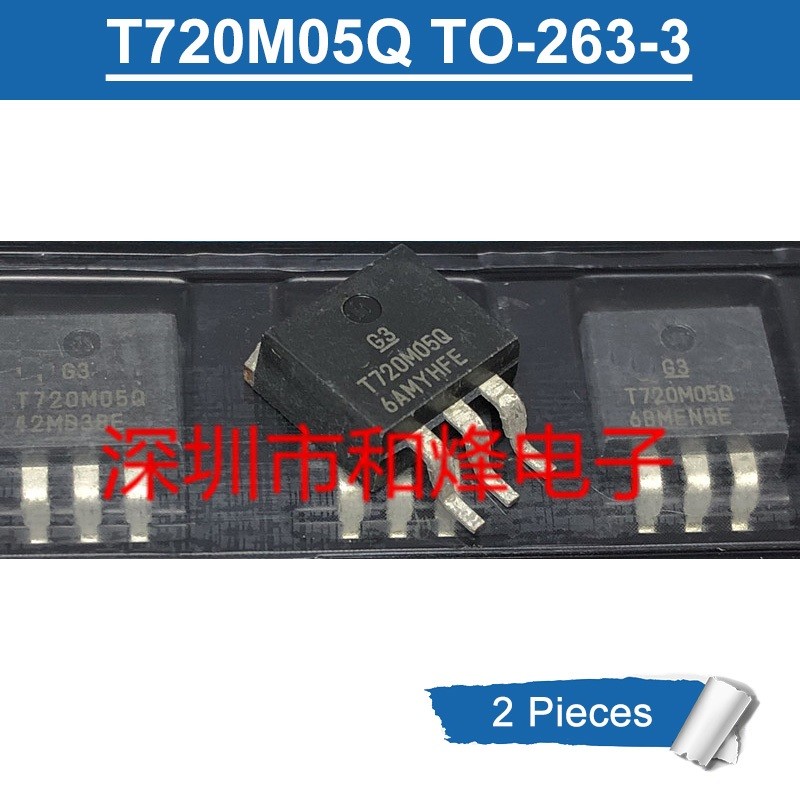 2 ชิ้น T720M05Q TO-263-3 TL720M05-Q1 Low-Dropout เครื่องปรับแรงดันไฟฟ้าใหม่