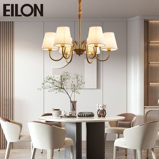 EILON โคมไฟเพดาน 36W LED 6หลอด แสงคูลไวท์ รุ่น TYD033/6 รับประกันของเเท้