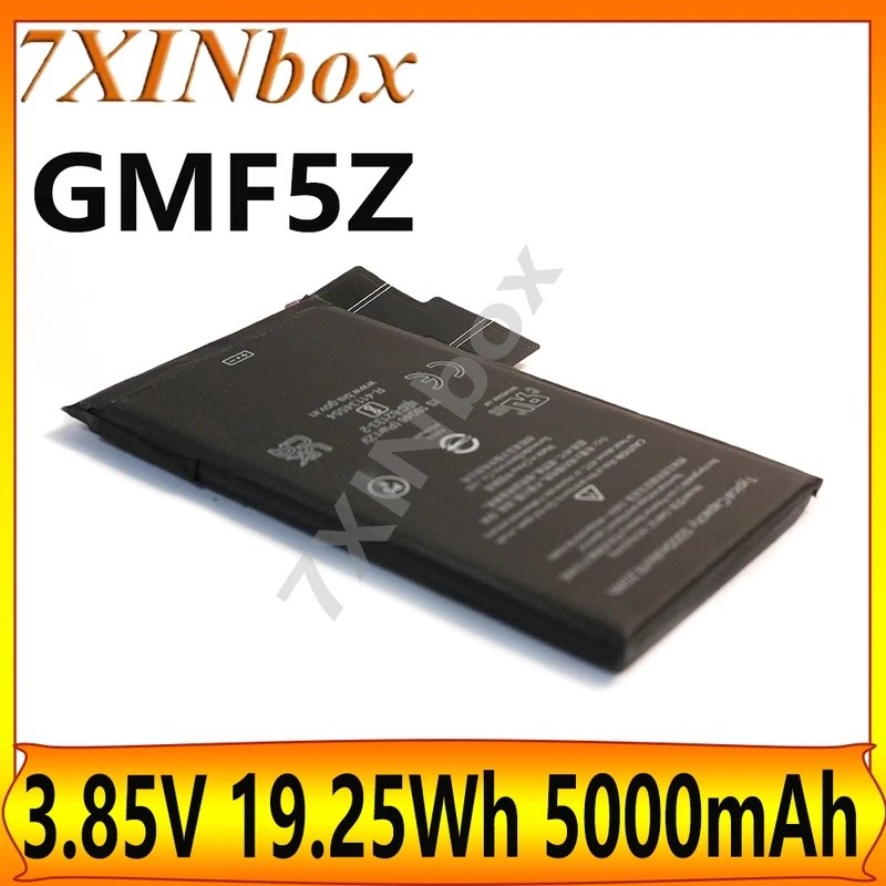7XINbox GMF5Z GP4BC GE2AE GFE4J 3.85V 1.25Wh 5000mAh ความจุสูงเปลี่ยนแบตเตอรี่สําหรับ Google Pixel 7