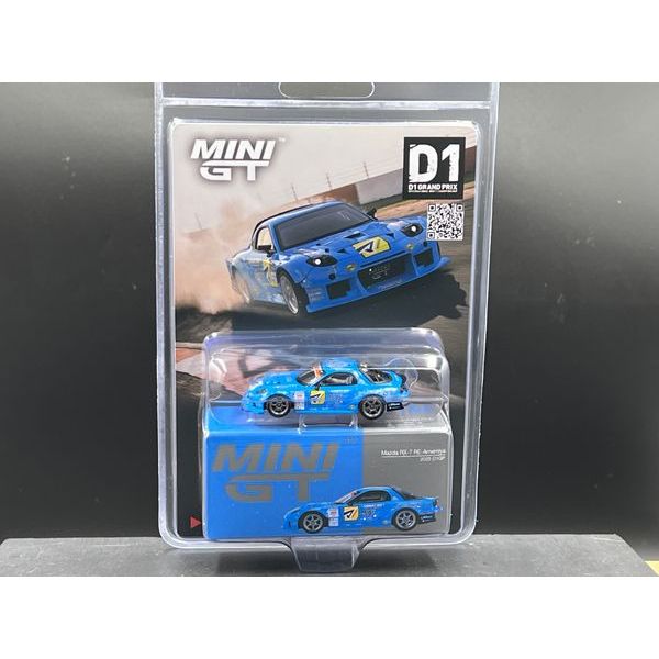 MINIGT Mazda RX-7 RE-Amemiya 2025 D1GP Blister Packaging