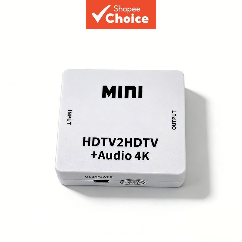 HDMI Audio Splitter Extractor 1080P Converter เป็นแจ็ค 3.5 มม.สําหรับกล่องทีวี