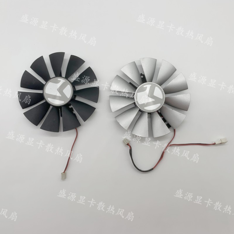 [หม้อน้ําขายร้อน] Ming Xuan RX460 560D GTX1060 1050TI Terminator 3G 4G 6G กราฟิกการ์ดพัดลมระบายความร