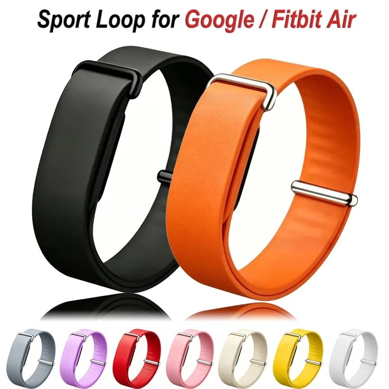 1:1 สายรัด PU Polyurethane สําหรับ Google Fitbit Air Elevated Modern Band - หนึ่งขนาด - เฉพาะเข้ากันได้กับ Google Fitbit Air