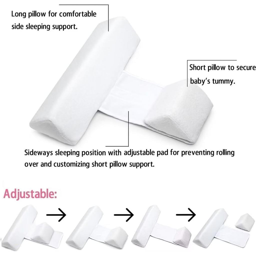 Side Sleeper Weddge เบาะนุ่มและระบายอากาศได้ดี