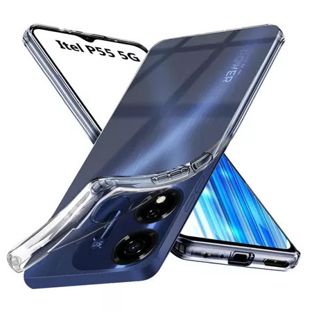 ITEL P55 / P55 NFC / POWER 70 ULTRATHIN CLEAR TRANSPARENT เคสคุณภาพสูง