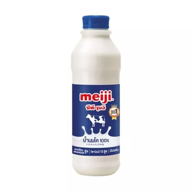 เมจิ นมสดจืด Meiji Milk Plain 830ml.