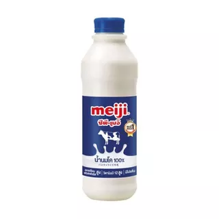 เมจิ นมสดจืด Meiji Milk Plain 830ml.