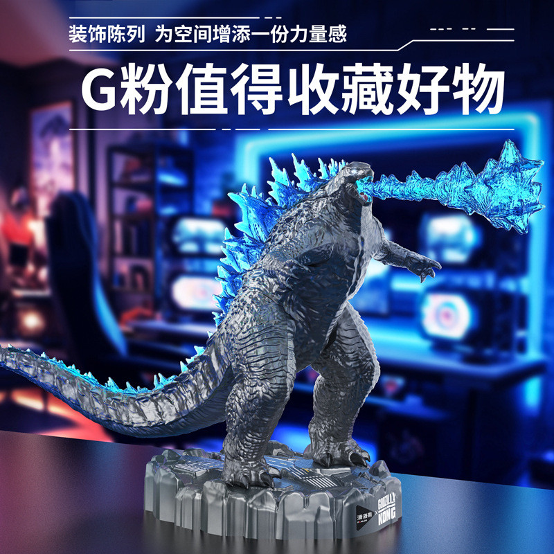 เพนโรส687010Red Lotus Machinery Godzilla Hand-Made Model Educational Assembly Monster Dinosaur Child