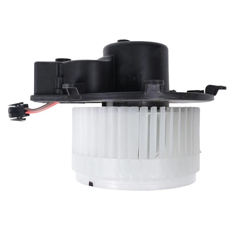 1 ชิ้น HVAC Blower เครื่องทําความร้อนมอเตอร์พัดลมกรงสีขาวสีดําโลหะ + ABS สําหรับ Mercedes Benz W203 