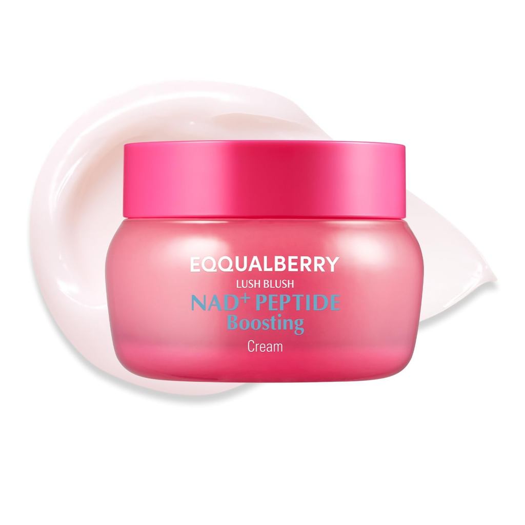 EQQUALBERRY NAD+ Peptide Boosting – NAD+ 5% & 13 Peptides Anti-Aging การดูแลเกาหลี Face & Body  | Fi