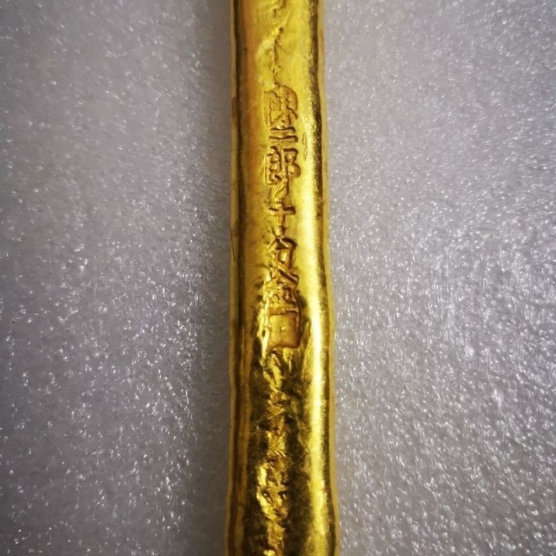 Creative Retro ประณีต Hand-Carved Golden Solid หัตถกรรมโบราณทองแดงบริสุทธิ์ Gilt Chen Erlang Shifen 