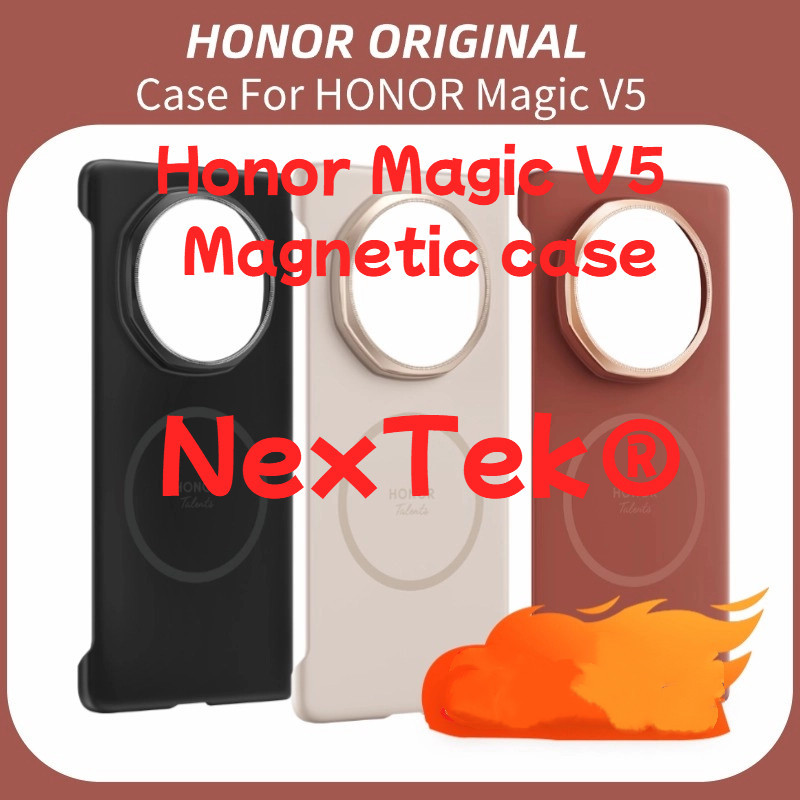 แท้100% Honor Magic V5 Magnetic protective case เคสป้องกันแม่เหล็ก Honor Magic V5 ดั้งเดิมสําหรับ Ma