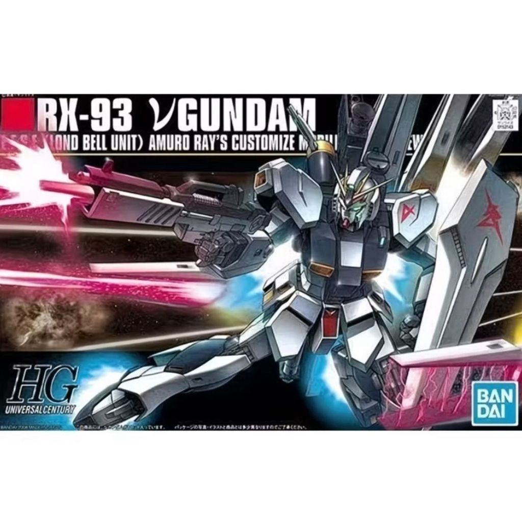 Bandai HG HGUC 086 1/144 RX-93 New Nu Gundam Niu Gundam Assembly Model
