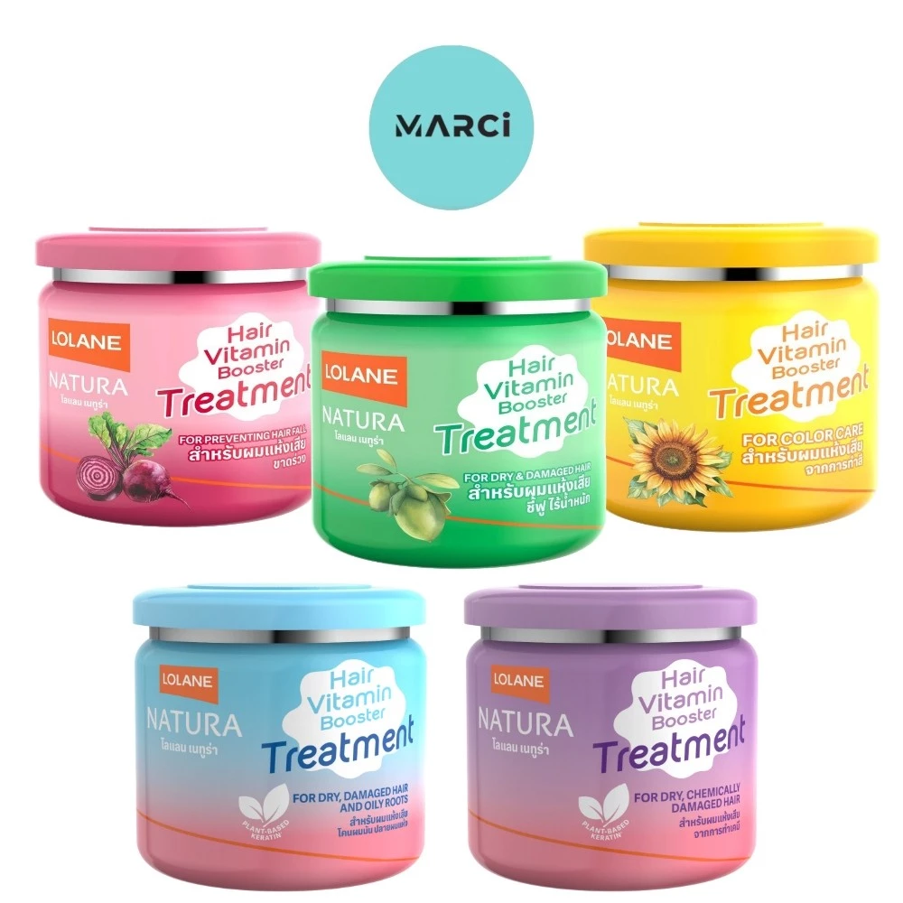 [500 g./กระปุก] ​​​​​​​[1 กระปุก] Lolane Natura Hair Treatment โลแลน เนทูร่า แฮร์ ทรีทเม้นท์ ครีมบำรุงผม [เลือกสินค้า]