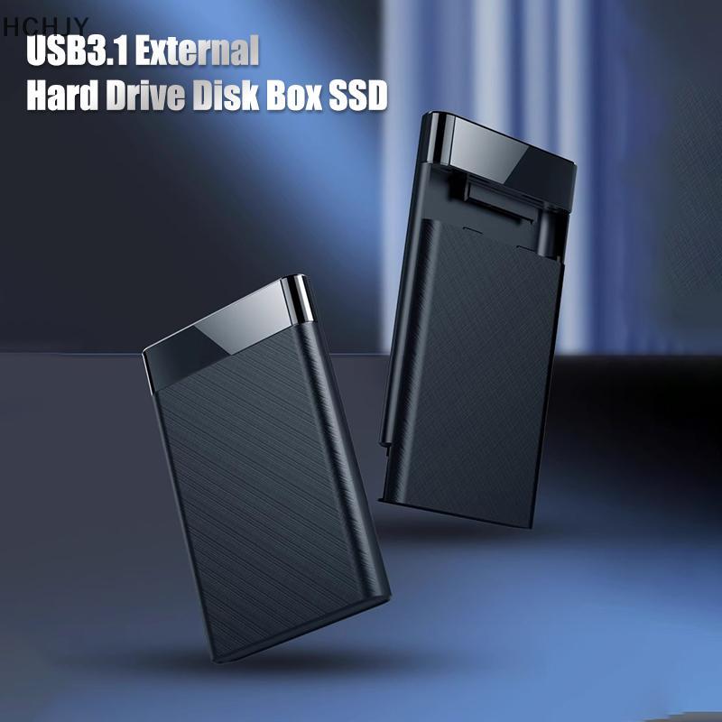 Hchjy 2.5 "3.1 usb/2.0 type c hdd enclosure สำหรับโน๊ตบุ๊ค ssd หรือกล่อง hdd th