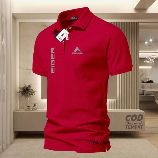 【polo】 ใหม่ !เสื้อยืดแขนสั้น DistroPOLO เสื้อDistroPOLO Q-U002Text Blo SilverKiriเสื้อยืดผู้ชายและผู