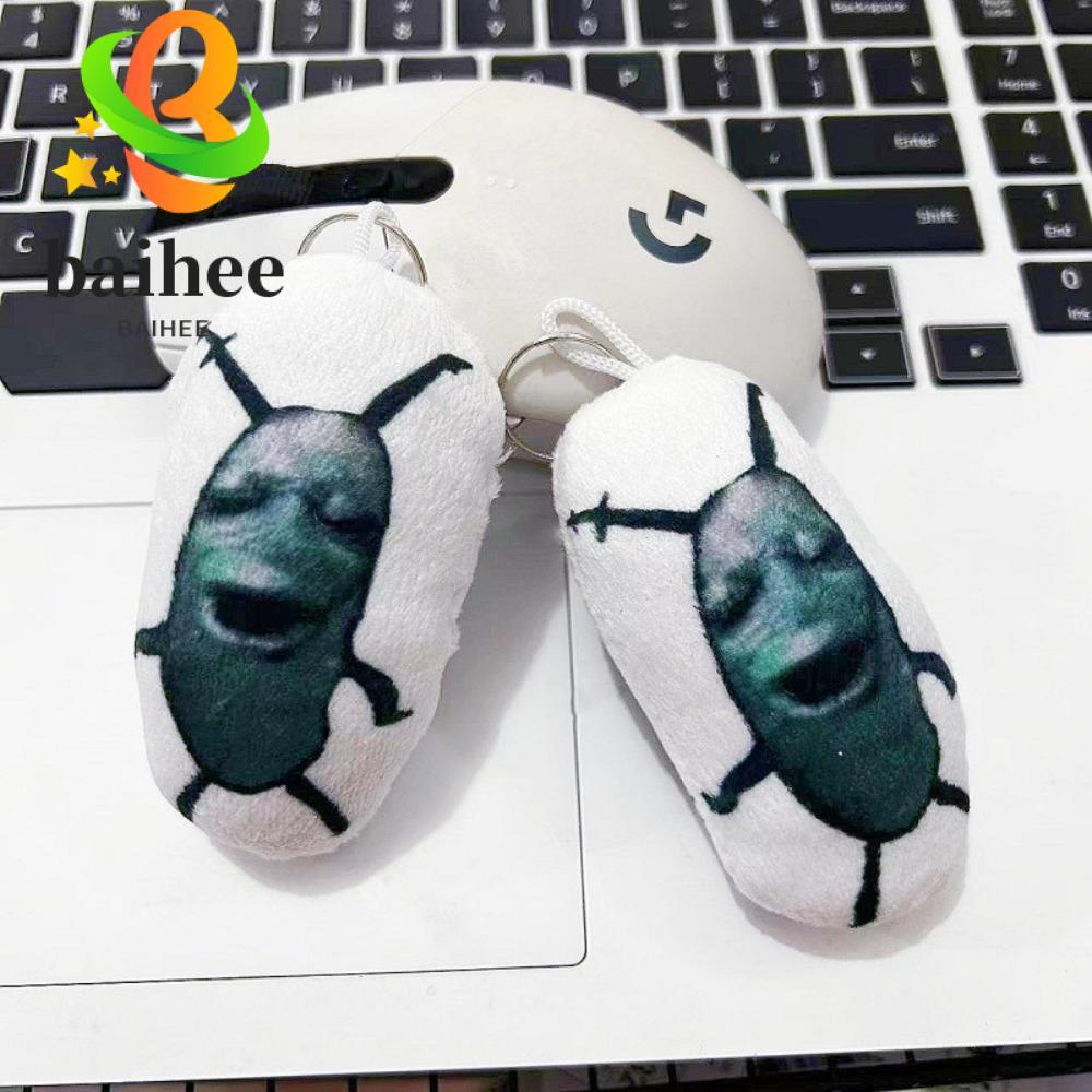 พวงกุญแจ BAIHEE, Widget Cursed Plankton Plush Squeak จี้, 8 ซม.ตลก Meme เสียงจี้เด็ก