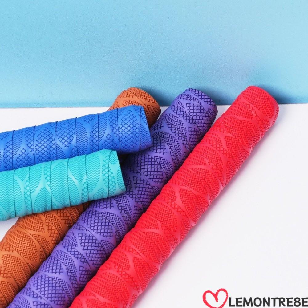 LEMONTREE แร็กเก็ต Handle Wrap, Anti-skid หนา Anti-skid Grip Tape คุณภาพ 2M ดูดซับเหงื่อ PU Over Grip Tape เบ็ดตกปลา