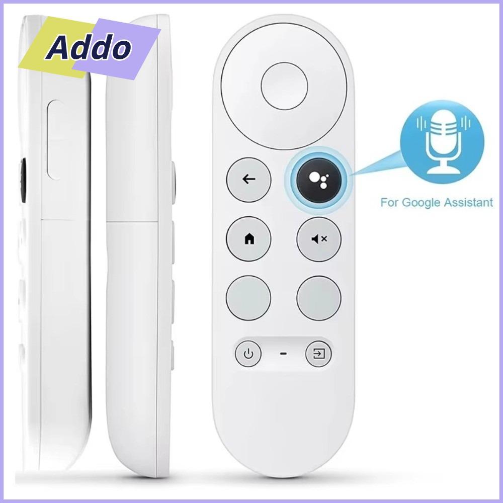 ADDO.PH เปลี่ยนรีโมทคอนโทรลด้วยเสียง, 4K ใช้งานร่วมกับ HD สําหรับ Google Chromecast Remote, G9N9N เป