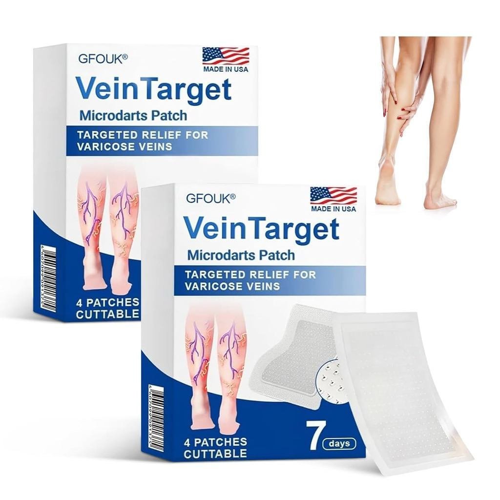 VeinTarget Micro Needle Patch-Improve Leg Appearance, 2026 สไตล์ใหม่ Vein Repair Patch, VeinT Patch 