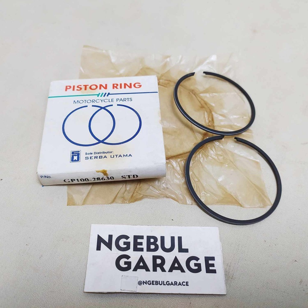 แหวนลูกสูบ GP100 GP 100 OSTD SUZUKI WHITE ALL 28630