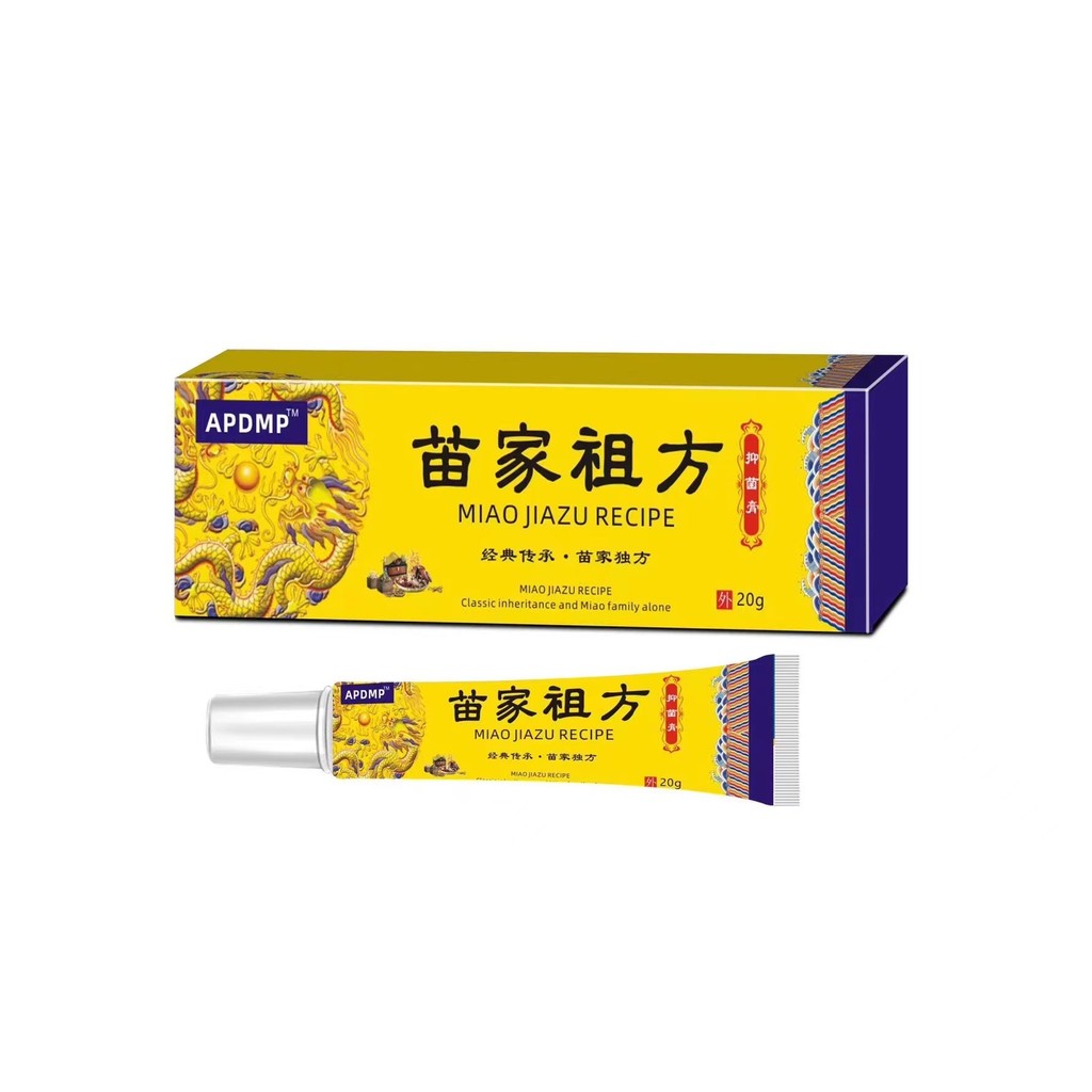 [คลังสินค้าพร้อม] Miaojiazufang Itchy King Ointment Skin ครีมใช้ภายนอก Jianghu WJG