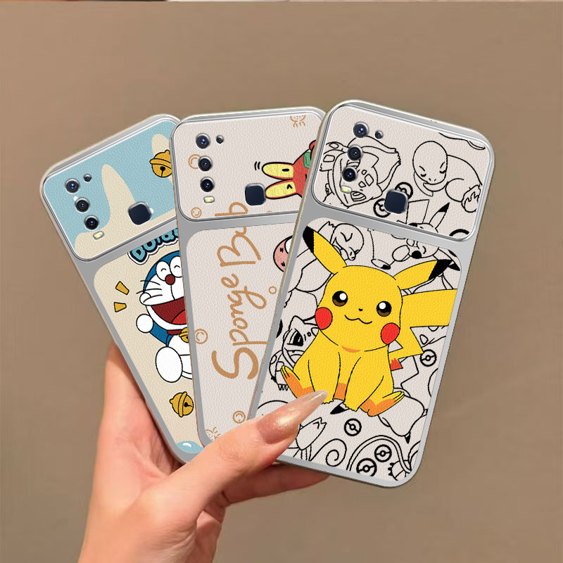 Vivo y50 case vivo y30 y30i case หนังทนทานกันกระแทกสําหรับอุปกรณ์มือถือ