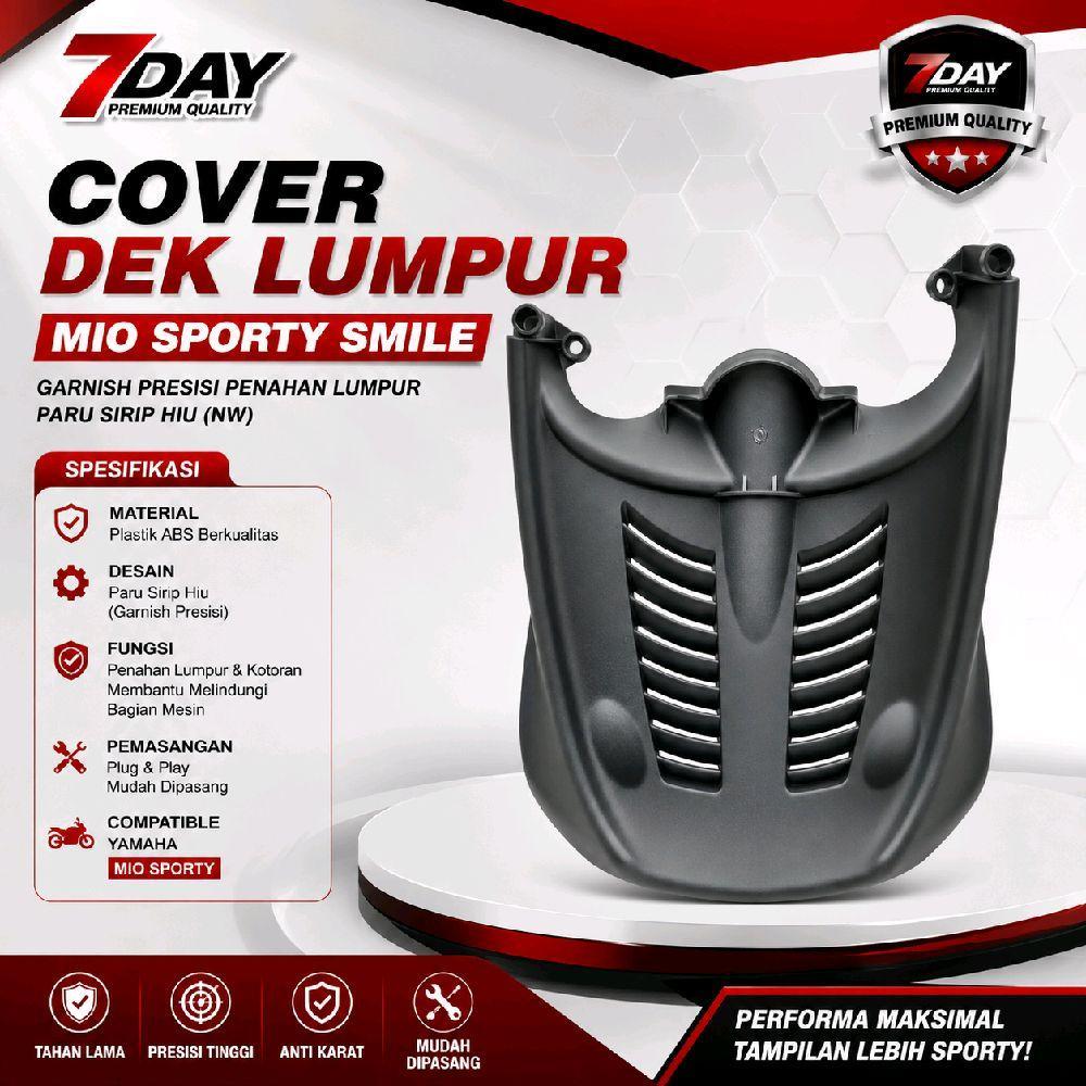 Mio Sporty Smile Mudguard Cover Precision Garnish Shark Fin Mudguard (nw)