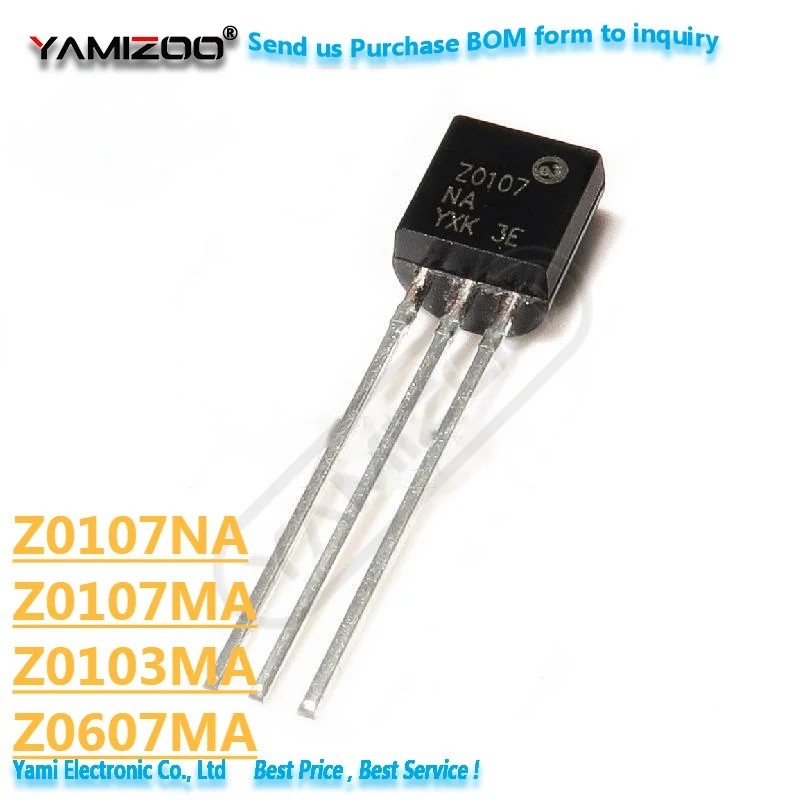 10PCS Z0103MA Z0107MA Z0607MA Z0107NA Z0103 TO92 ขายส่ง Field Effect ทรานซิสเตอร์