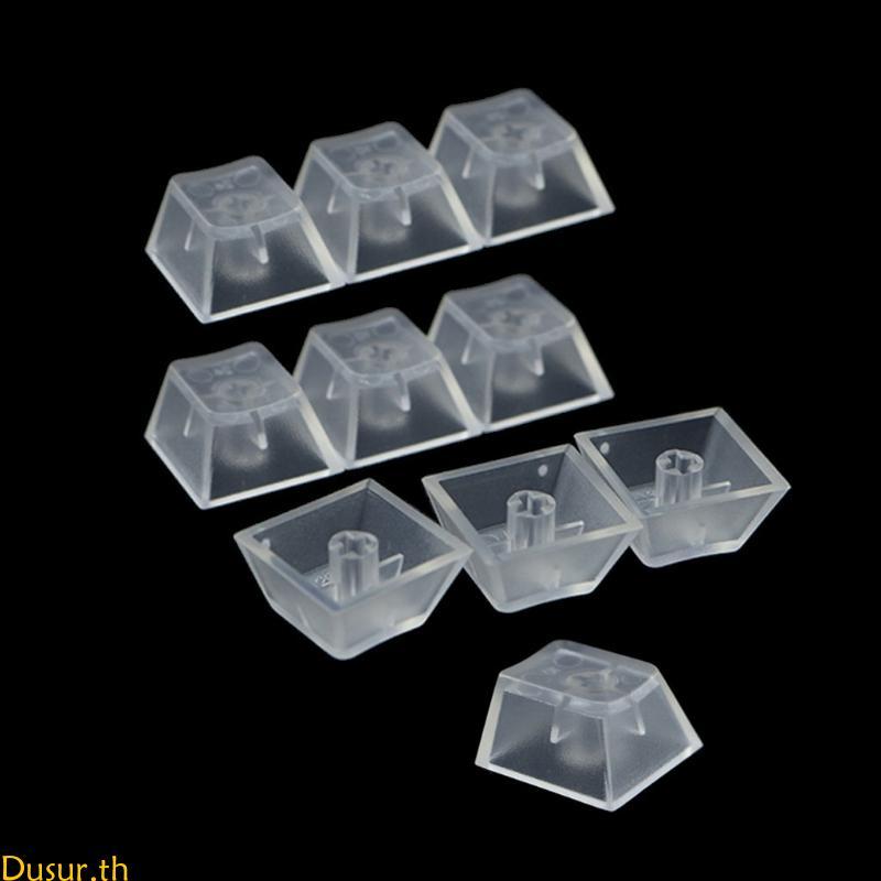 Dusur ABS Keycaps ชุดหนา ABS พิมพ์ Keycaps สําหรับคีย์บอร์ดแบบกลไก 10 ชิ้นชุดเฉพาะ Keycaps ไม่ใช่แป้