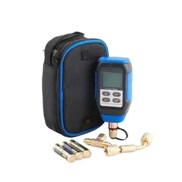 XFRM VMV-1 ความแม่นยําสูงดิจิตอลสูญญากาศ Gauge Electronics เครื่องวัดความดันแบบพกพา Manometer HVAC เ