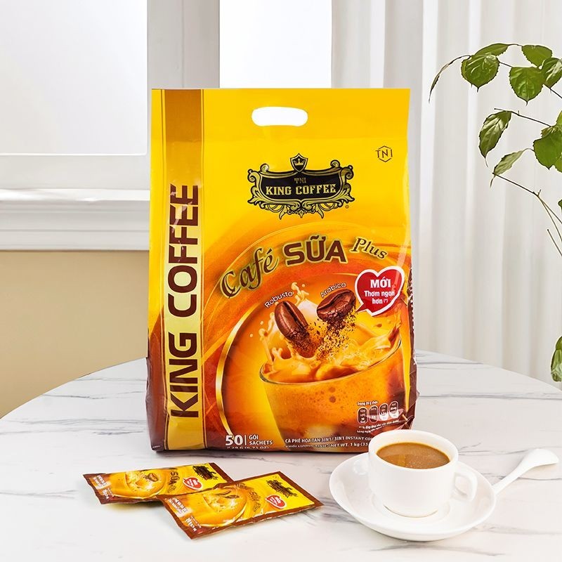 TNIKCoffee Vietnam Original Milky Coffee ผงกาแฟสามในหนึ่งเดียวสําเร็จรูป