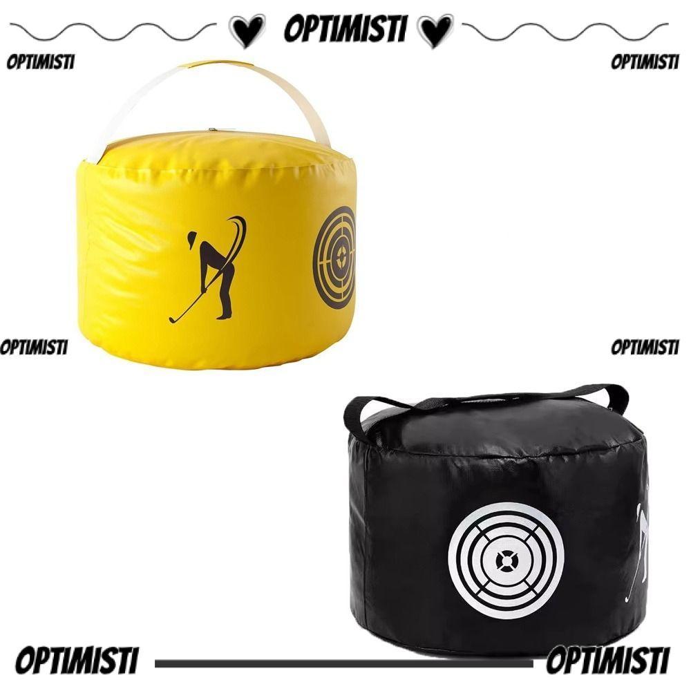 OPTIMISTI Swing Golf Training Bag, Strength Improvement Impact Swing Trainer, Batting Practice Multi
